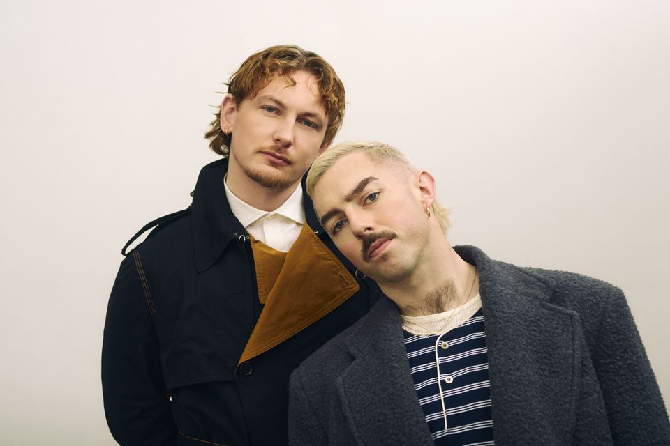 PJ Kirby and Kevin Twomey. Photo: Oli Hillyer-Riley